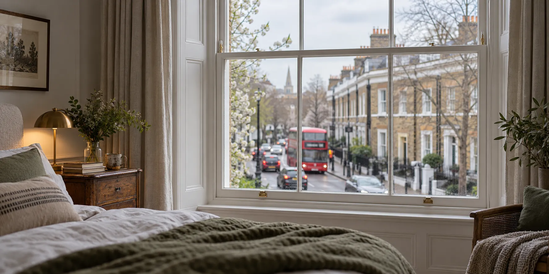 How to reduce traffic noise through windows in London