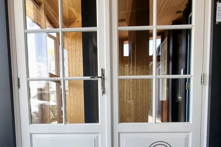 Aluminium French doors made by Windows Store Ltd