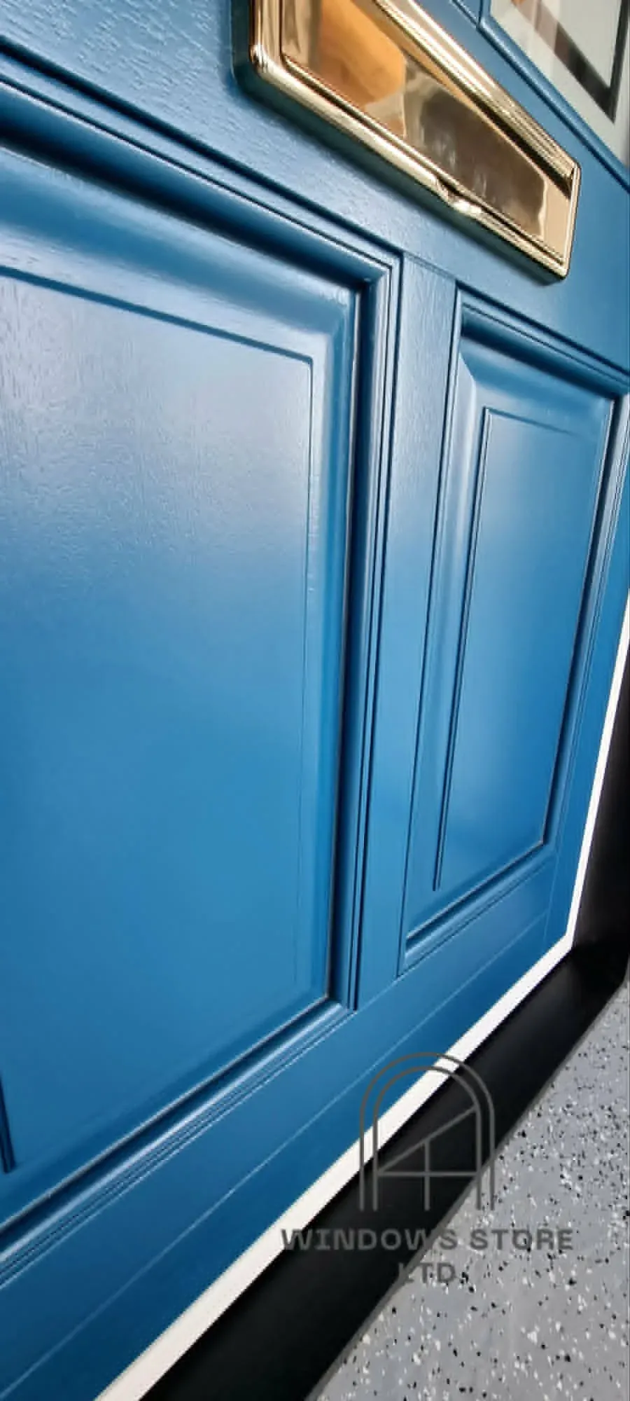Bespoke timber door made by Windows Store Ltd for a London home — 2 of 6