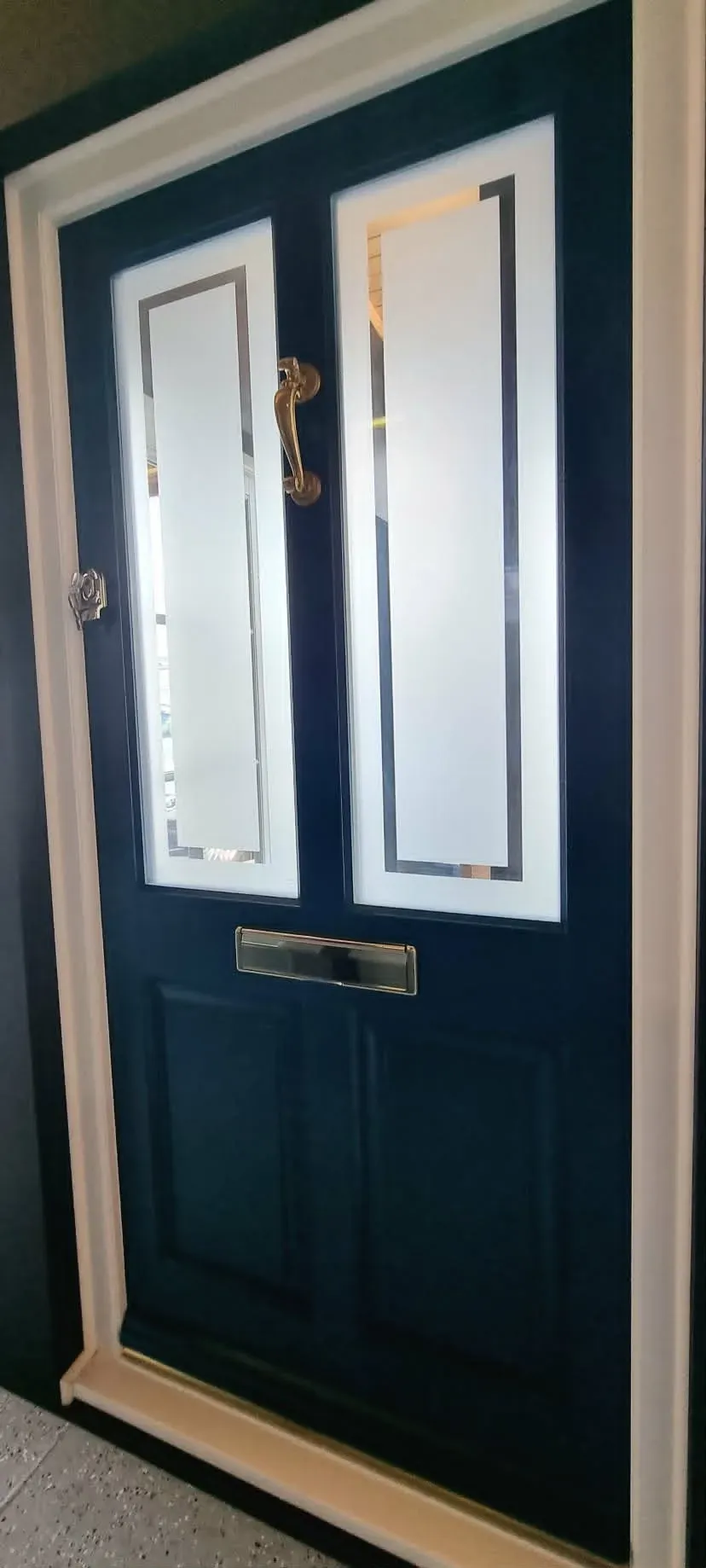 Bespoke timber door made by Windows Store Ltd for a London home — 3 of 6
